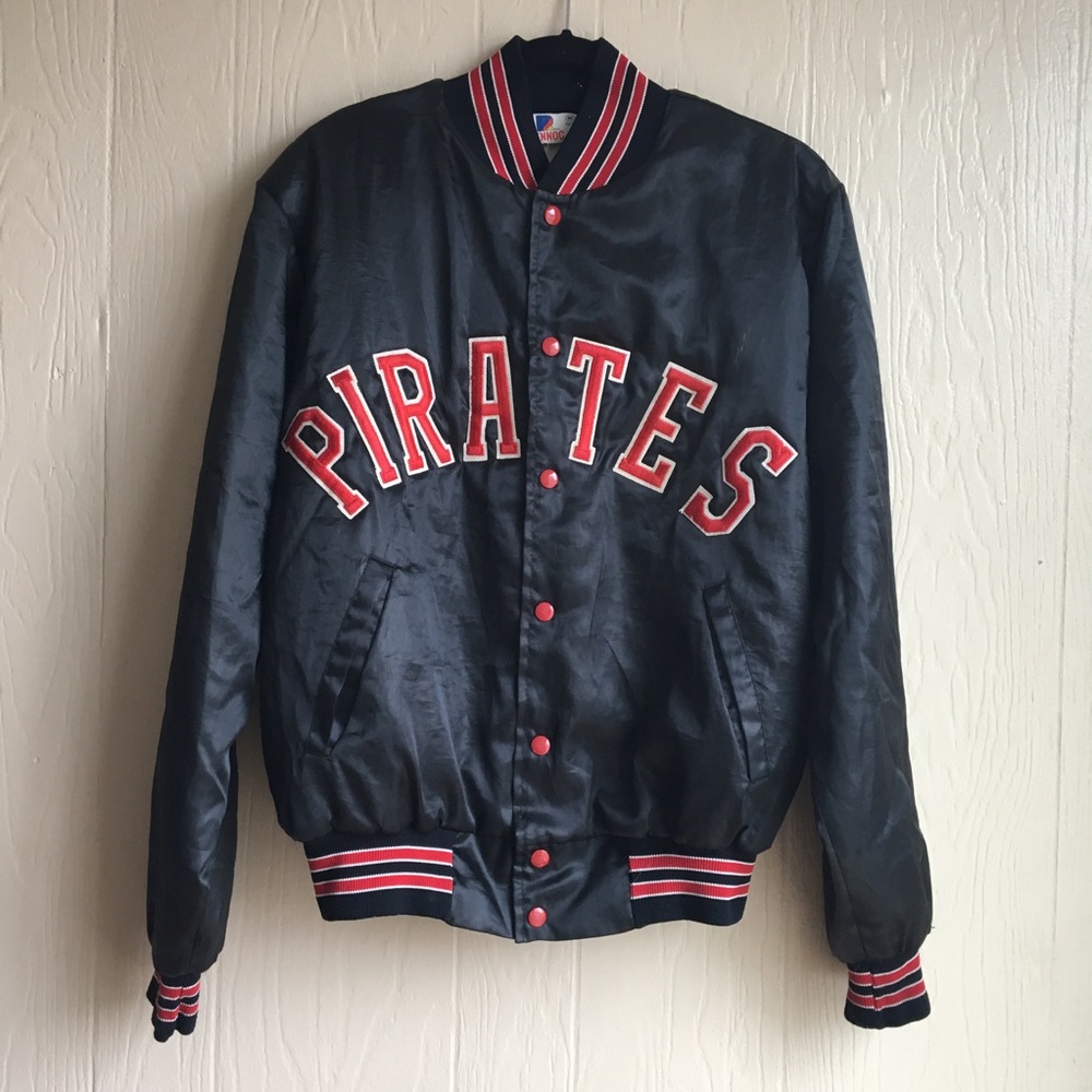 Vintage Rennoc Pirates Baseball Bomber Jacket